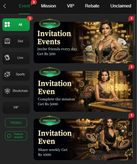 p88 game event and rewards